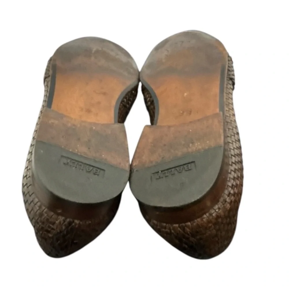 Authentic Bally luxury designer brand men's leather loafers slip on shoes 9.5